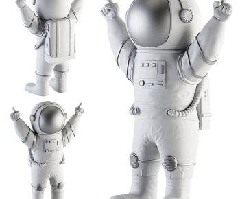 现代太空人雕塑摆件-ID:443551067