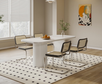 Modern Dining Table And Chairs-ID:223400694
