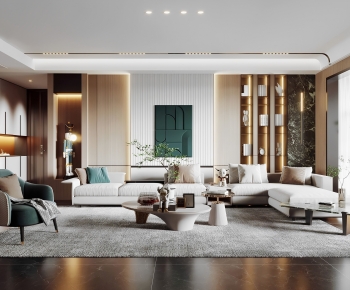 Modern A Living Room-ID:331499636