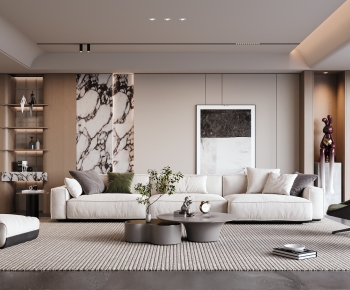 Modern A Living Room-ID:790297994