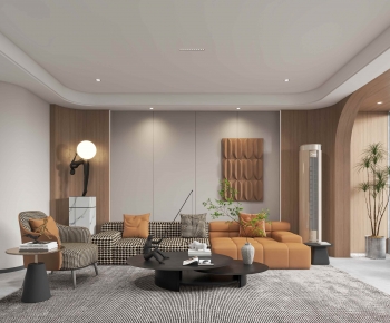 Modern A Living Room-ID:908539063