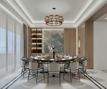 New Chinese Style Dining Room-ID:480191951