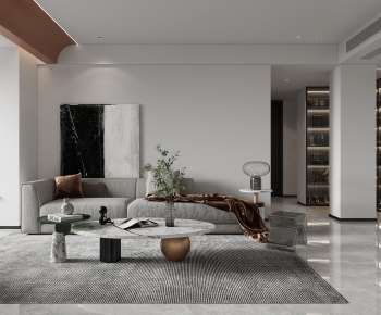 Modern A Living Room-ID:941257955
