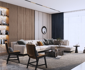 Modern A Living Room-ID:608587984