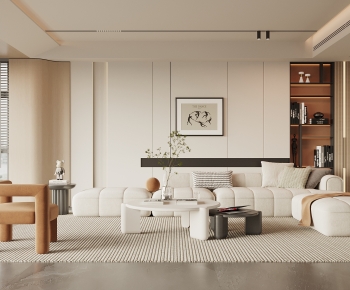 Modern A Living Room-ID:346237906