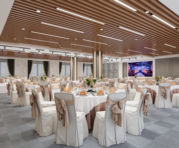 Modern Banquet Hall-ID:672070034