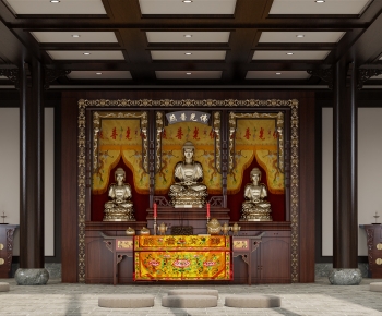 新中式寺庙-ID:414988994