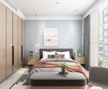 Nordic Style Bedroom-ID:329420668