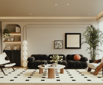 Modern A Living Room-ID:920931104