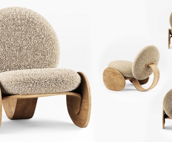 Wabi-sabi Style Lounge Chair-ID:745101939