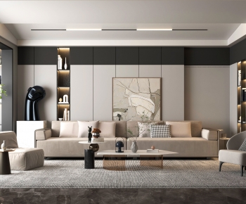 Modern A Living Room-ID:134769921