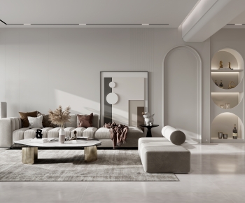 Modern A Living Room-ID:950017934