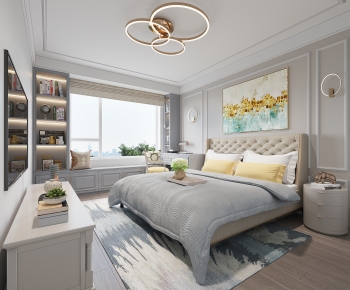 Modern Bedroom-ID:990837102