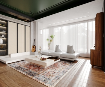 Modern A Living Room-ID:600459109