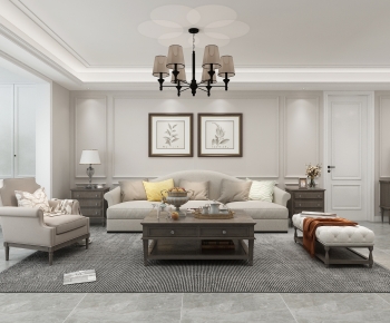 American Style A Living Room-ID:696841007