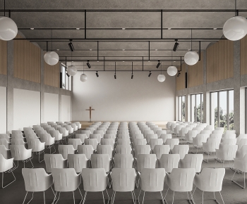 Modern Office Lecture Hall-ID:674559126