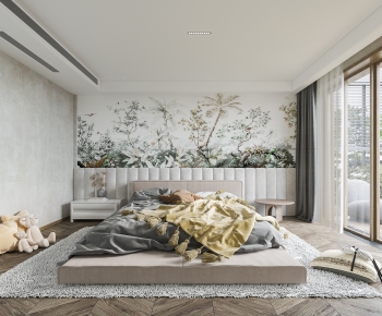 Nordic Style Bedroom-ID:119489918