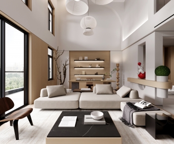 Modern A Living Room-ID:291939022