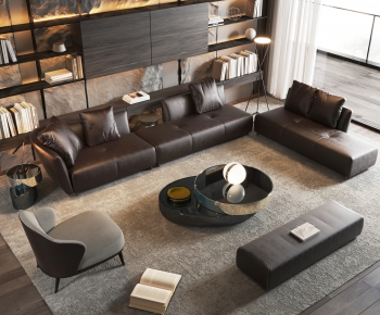 Modern A Living Room-ID:795178898