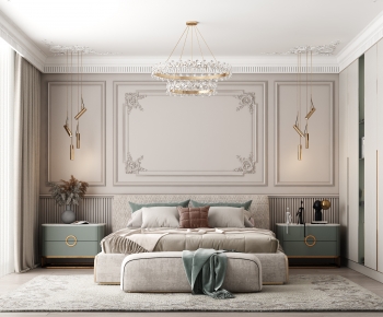 French Style Bedroom-ID:180711989