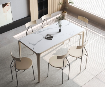 Modern Dining Table And Chairs-ID:612574104