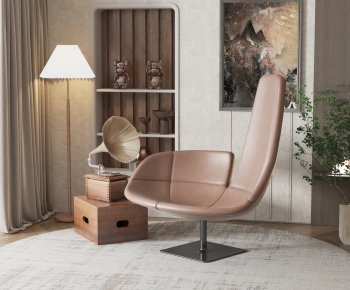 Simple European Style Lounge Chair-ID:655080084