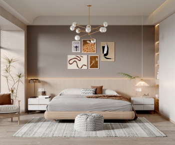 Nordic Style Bedroom-ID:585154064