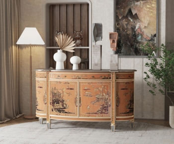 American Style Entrance Cabinet-ID:121557951