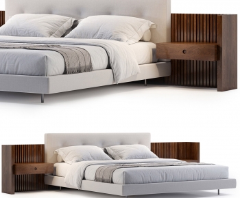 Modern Double Bed-ID:523926024