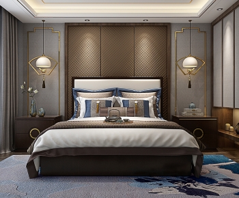 New Chinese Style Bedroom-ID:920232061