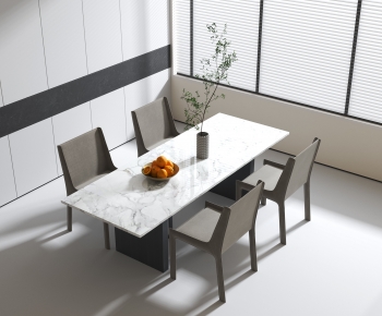 Modern Dining Table And Chairs-ID:791944984