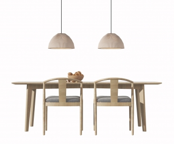 Nordic Style Dining Table And Chairs-ID:635190962
