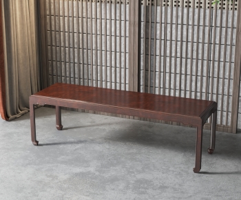 新中式实木长凳-ID:957419913