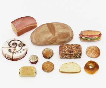 Modern Bread Cake-ID:552120257