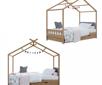  Child's Bed-ID:115459018