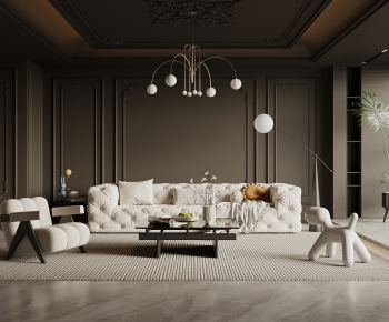 French Style A Living Room-ID:275947093