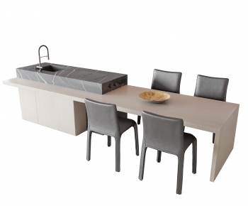 Modern Dining Table And Chairs-ID:277200942