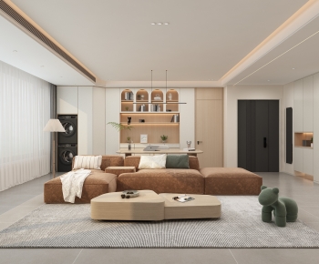 Modern A Living Room-ID:842032911