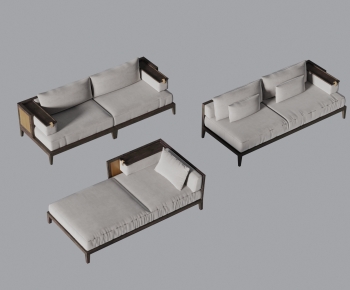 New Chinese Style A Sofa For Two-ID:835212952