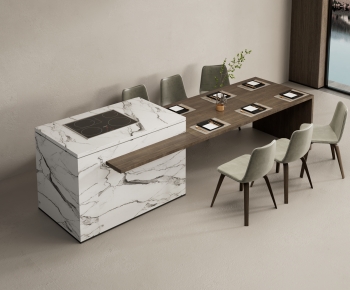 Modern Dining Table And Chairs-ID:942797907