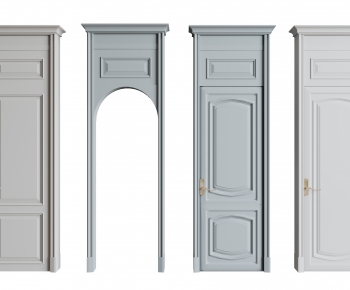 Simple European Style Single Door-ID:139611965