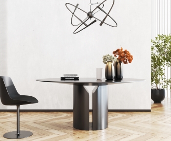 Modern Dining Table And Chairs-ID:626579052