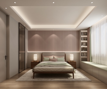 New Chinese Style Bedroom-ID:790843962