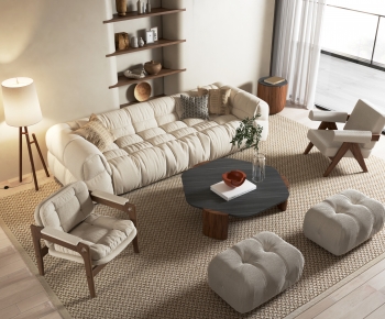 Wabi-sabi Style A Living Room-ID:559324037