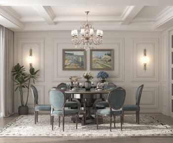 American Style Dining Room-ID:133457901
