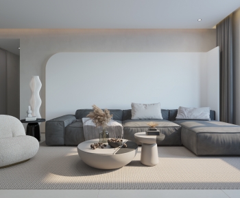 Modern A Living Room-ID:959639586