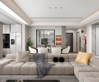 Modern A Living Room-ID:998244058