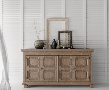 American Style Entrance Cabinet-ID:373389741