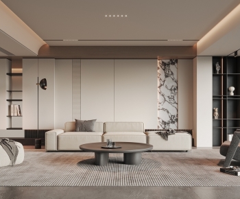 Modern A Living Room-ID:898587948