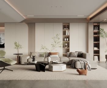 Modern A Living Room-ID:625181915